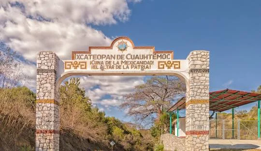 Vista de Ixcateopan de Cuauhtémoc