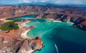Vista panorámica de Baja California Sur