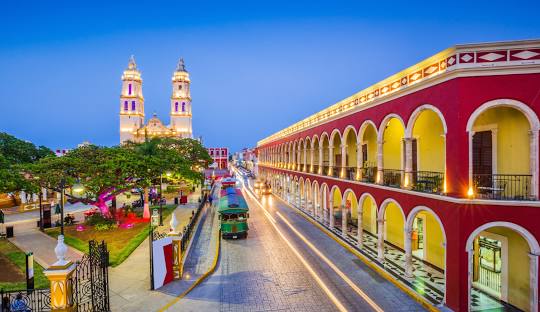 Vista panorámica de Campeche