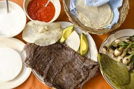Cecina con queso